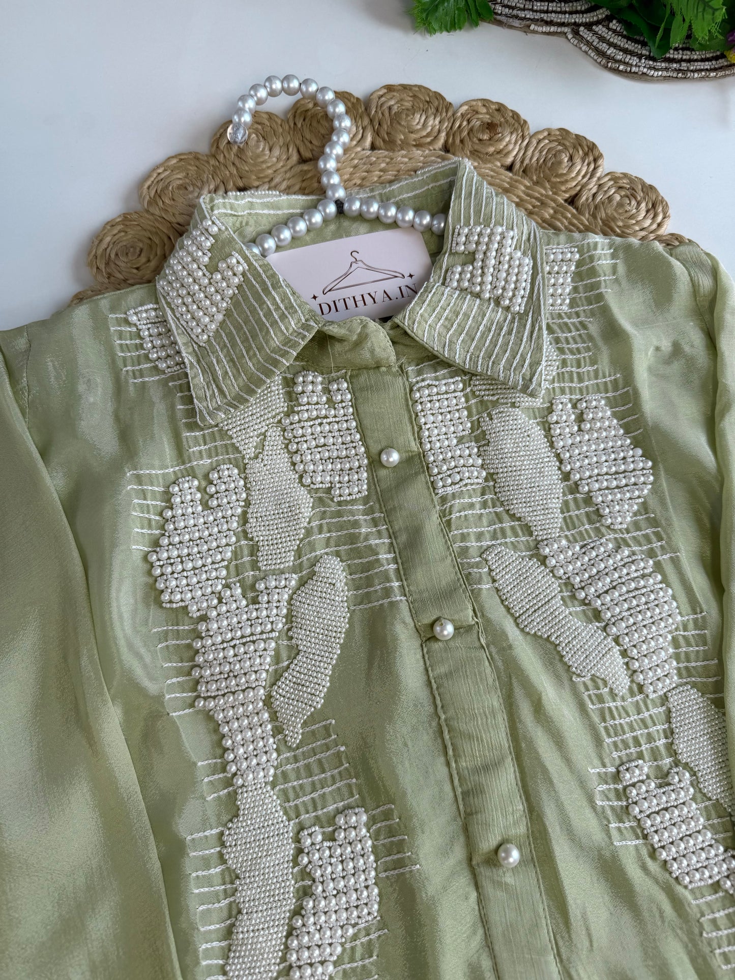 K563 - Chinnon pearl work coord set