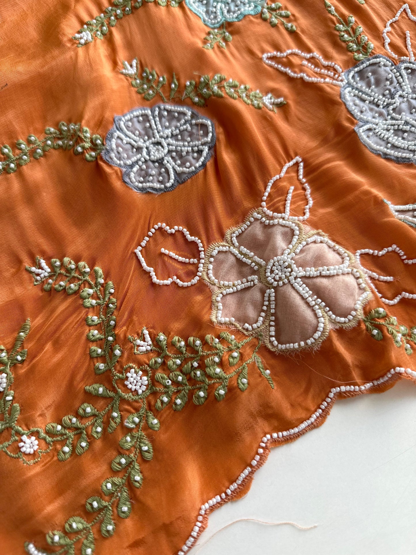K021 - Pure crepe handwork coord set
