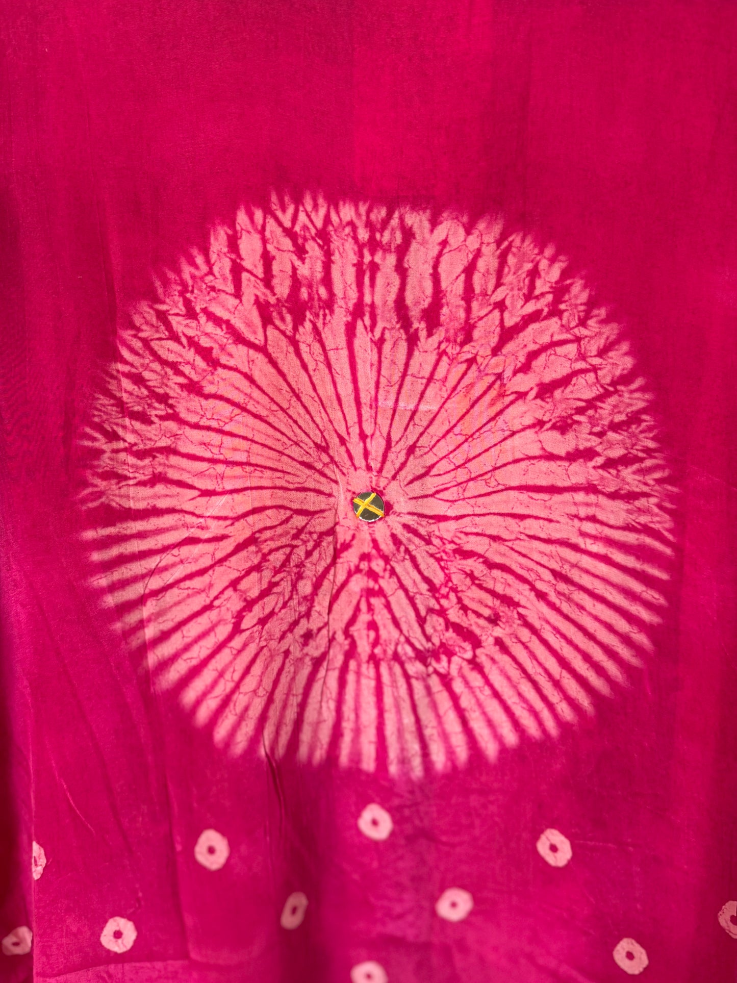 K149 - Pure crape bandhini shirts in 4 colours