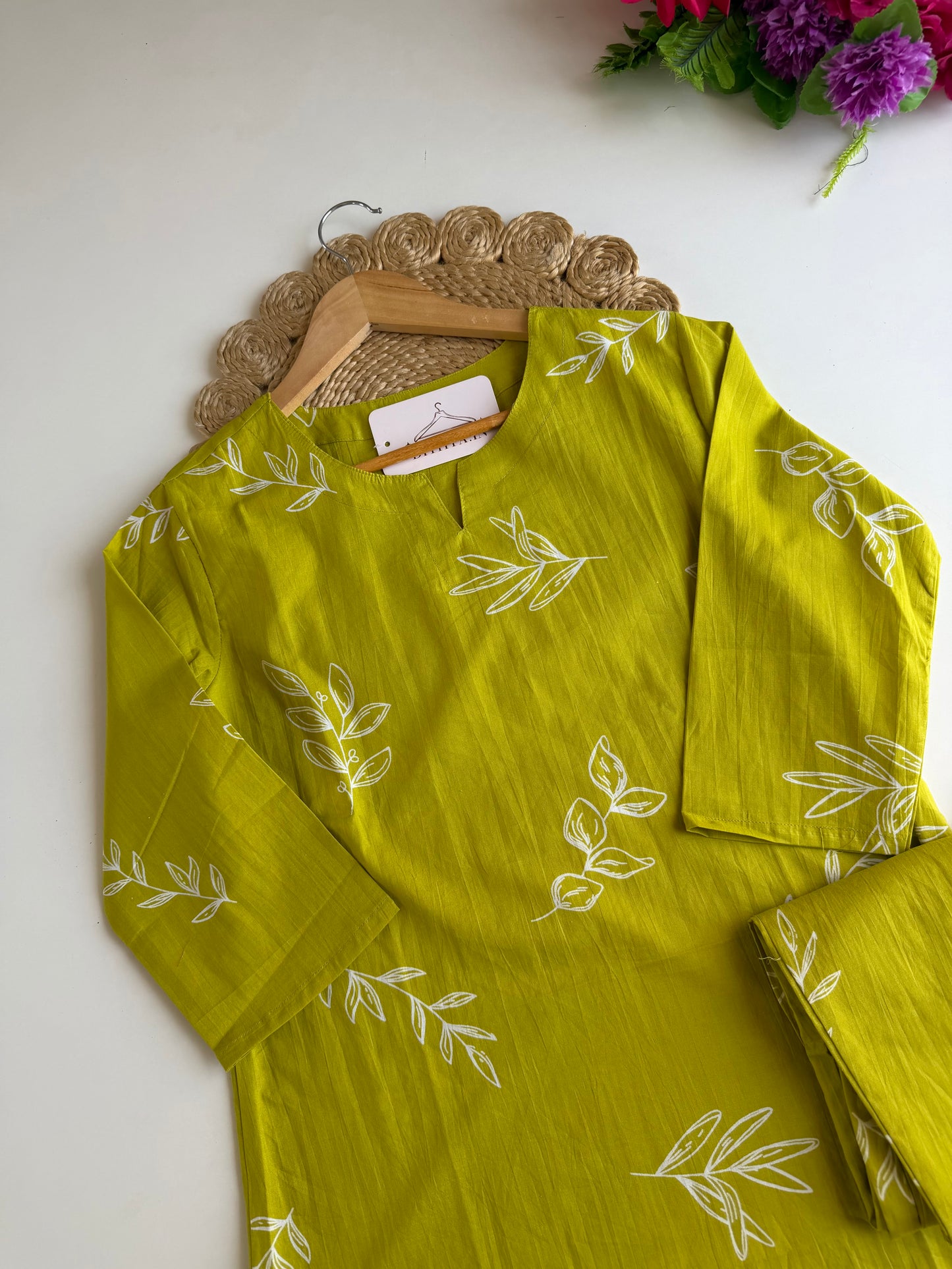K071 - Printed cotton coord set
