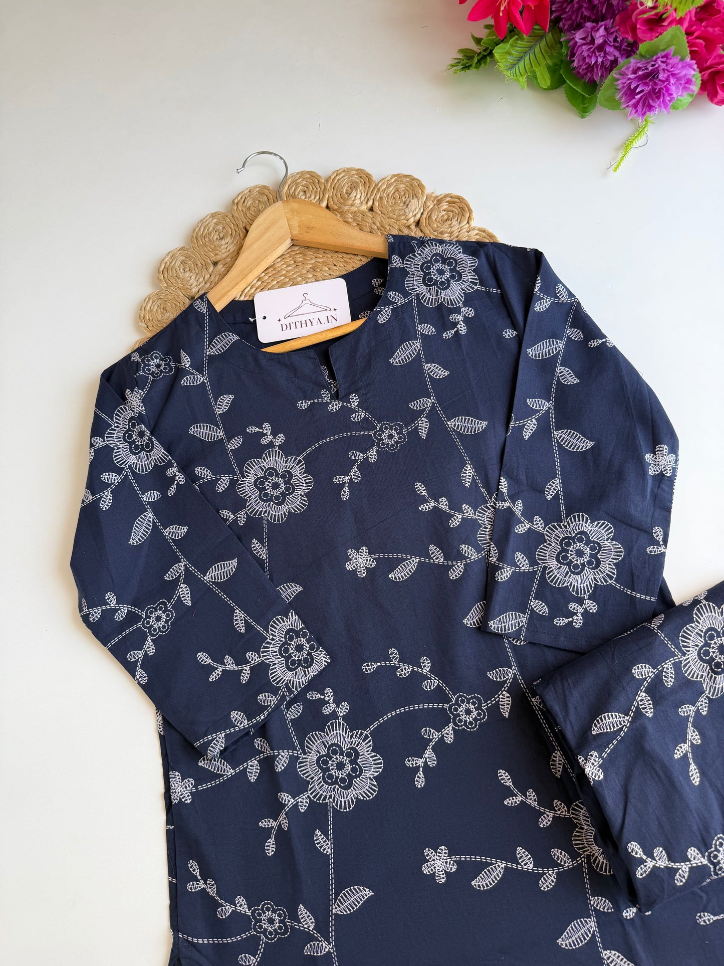 K082 - Printed cotton coord set