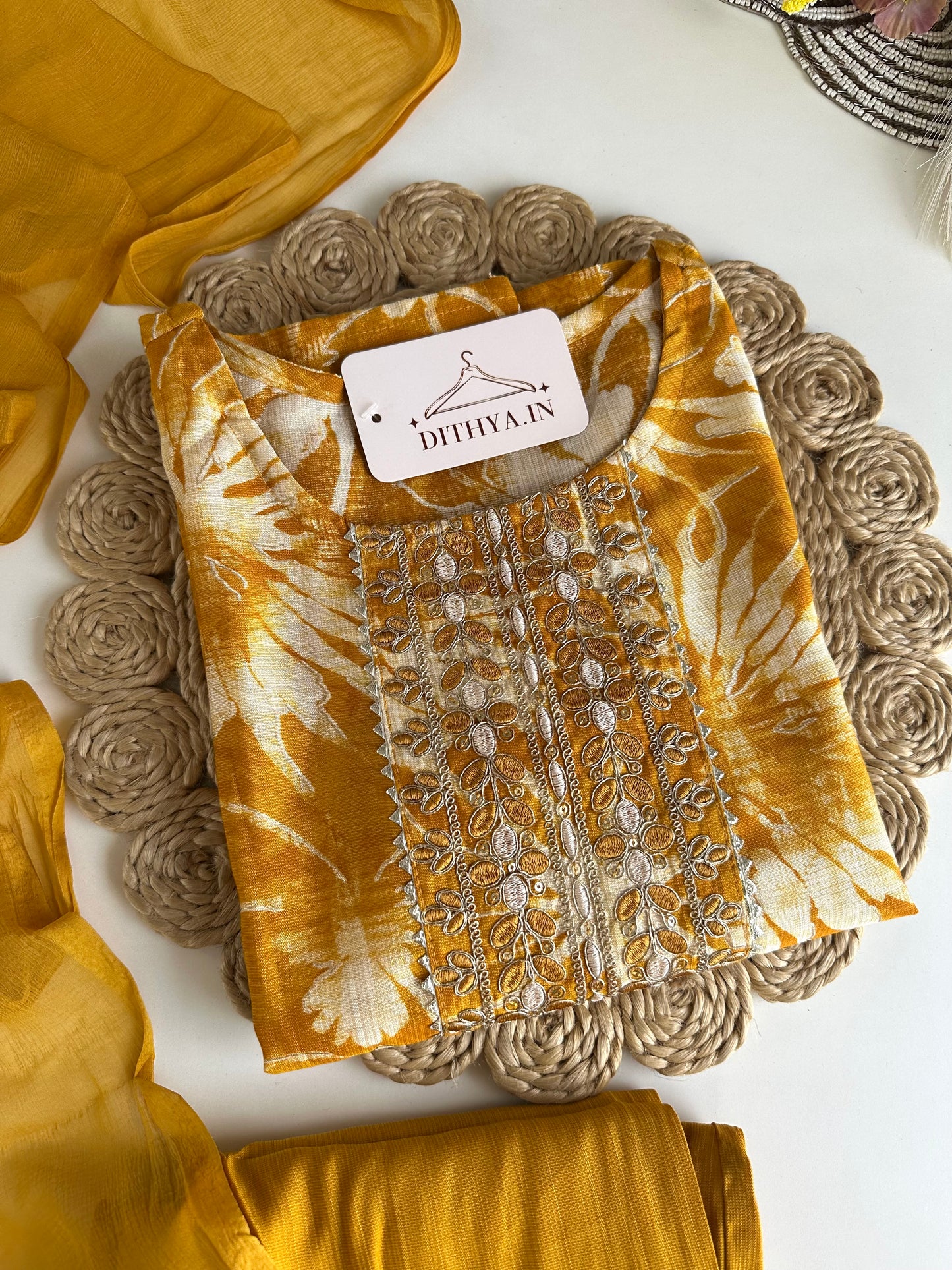 K482 - Roman silk straight Kurti with pant and dupatta