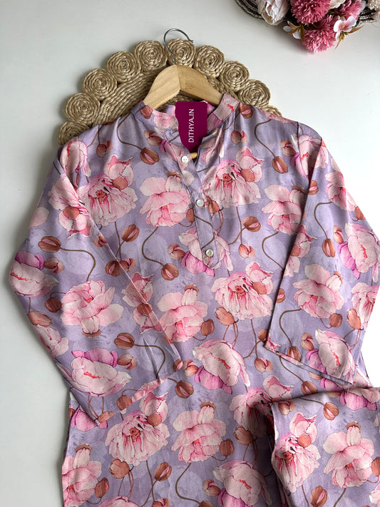K164 - Muslin floral coord set