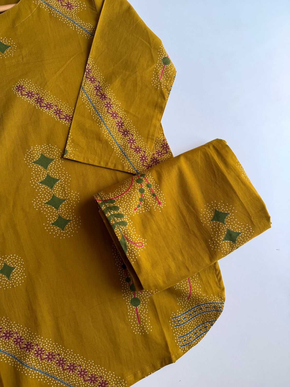 K710 - Mul cotton printed coord set