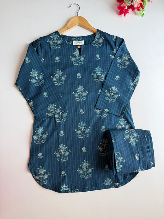 K714 - Mul cotton printed coord set